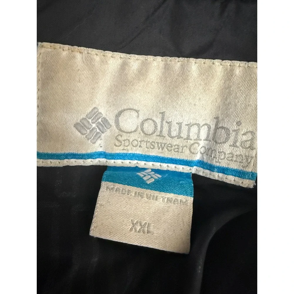 Columbia Omni-Heat Thermal Reflective Hooded Puffer Parka Jacket Men's Black